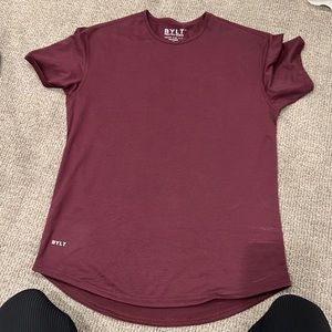 BYLT Basics Maroon Short Sleeve Tee